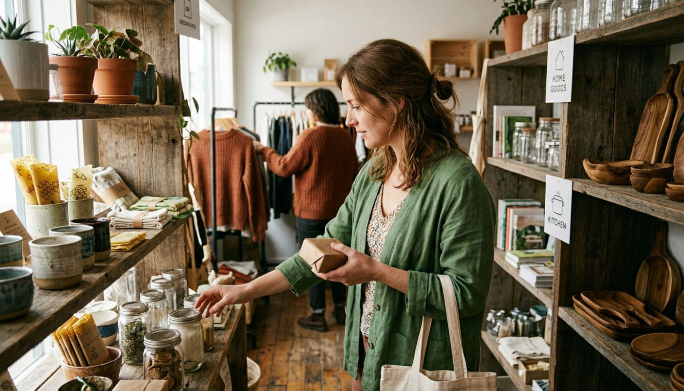 Le blog qui fait le pont entre écologie et achats responsables en boutique